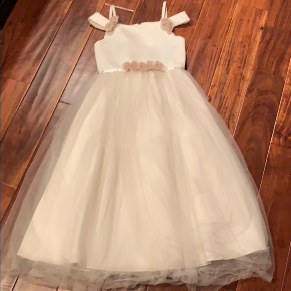 Junior or flower girl Bridal formal girls dress